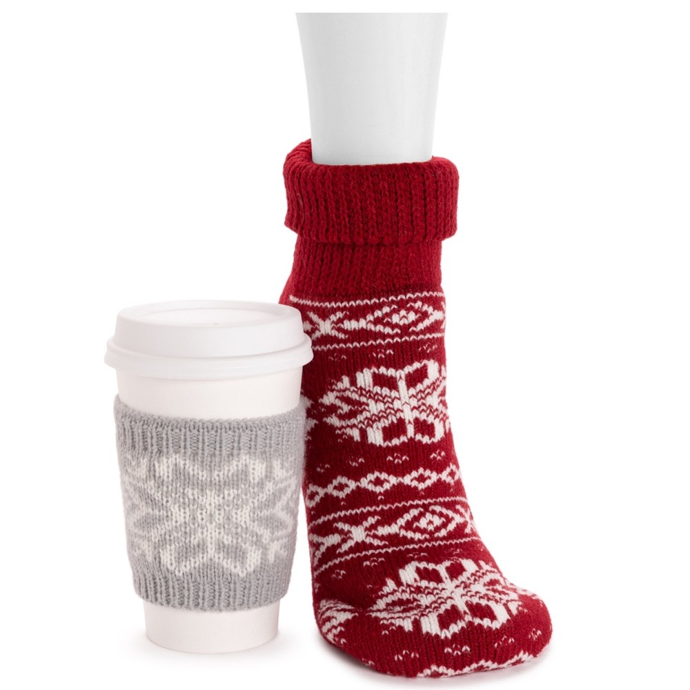 Women's Thermal Ankle Slipper Sock & Gift Set